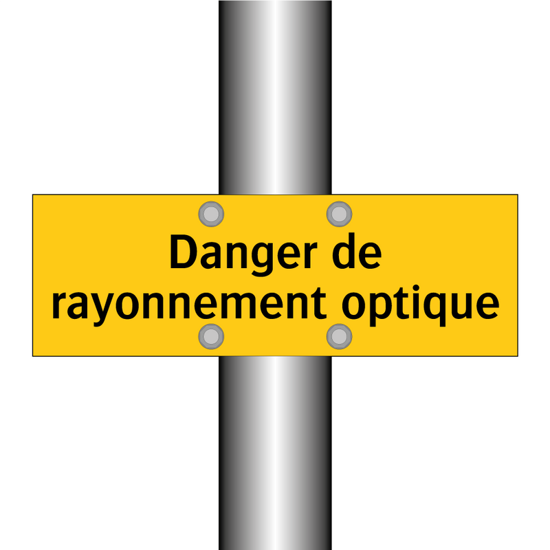 Danger de rayonnement optique