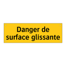 Danger de surface glissante