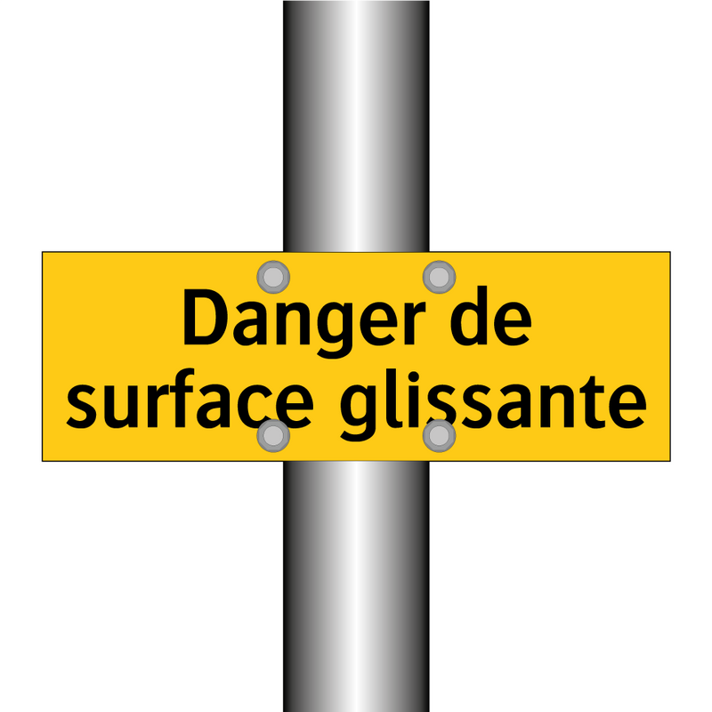 Danger de surface glissante