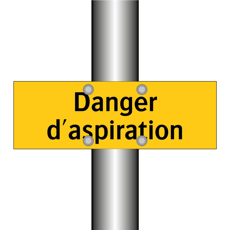 Danger d'aspiration