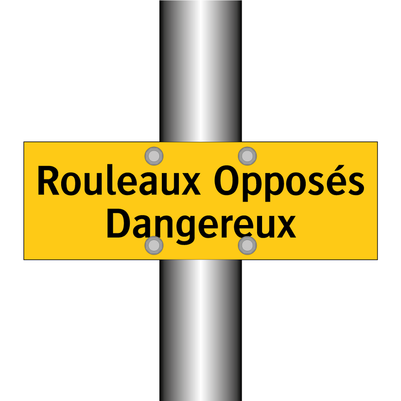 Rouleaux Opposés Dangereux