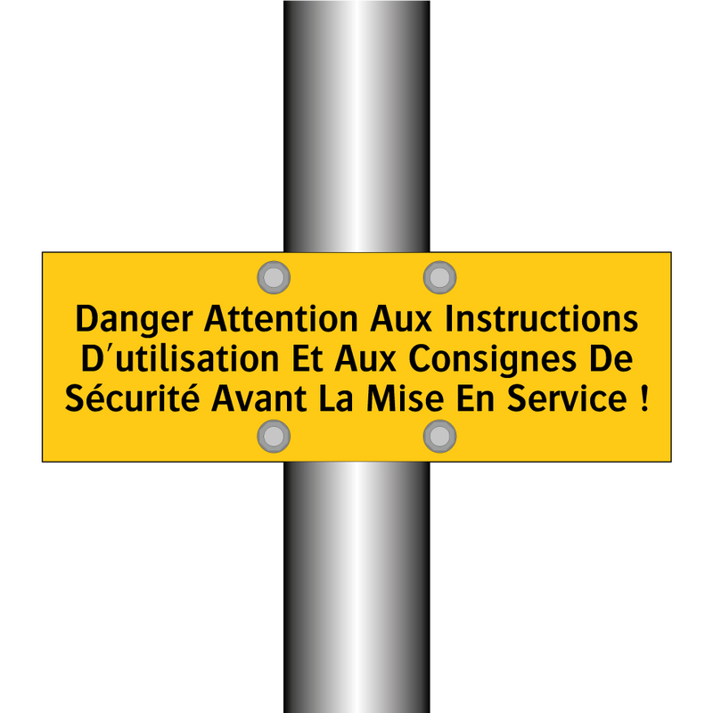 Danger Attention Aux Instructions D'utilisation Et Aux Consignes De Sécurité Avant La Mise En Service !