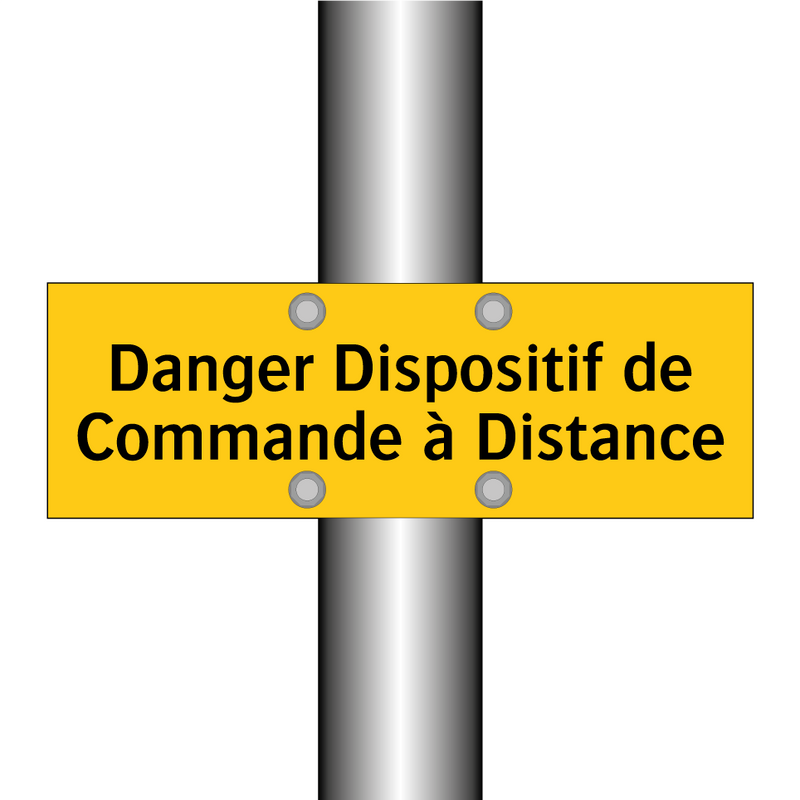 Danger Dispositif de Commande à Distance