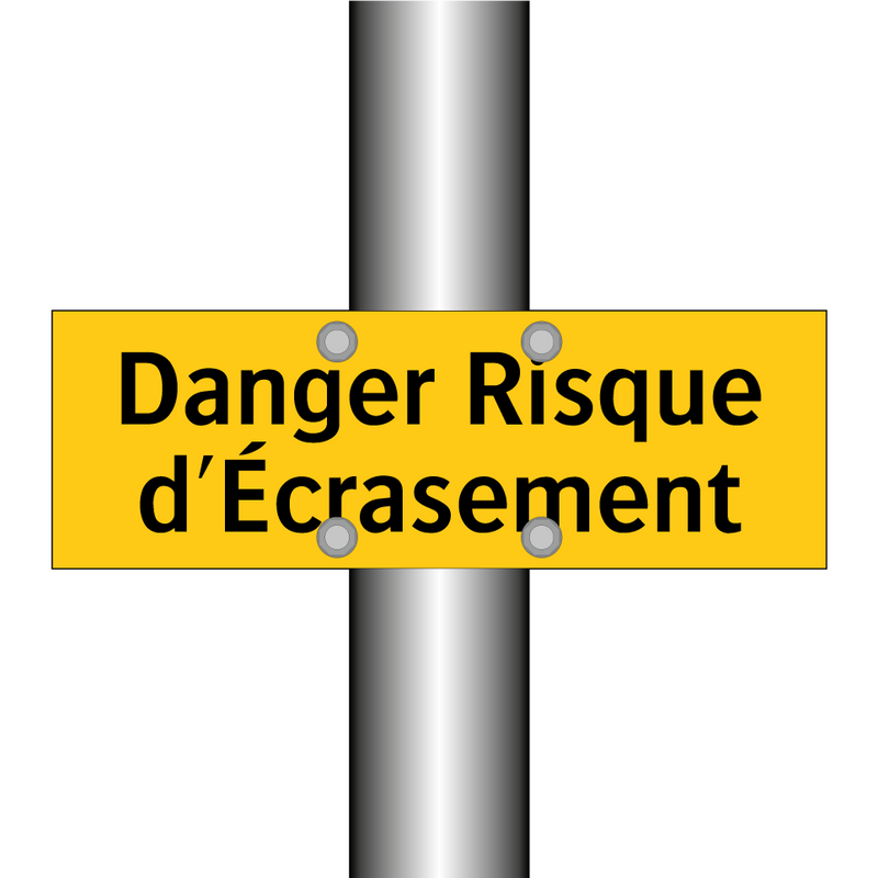 Danger Risque d'Écrasement