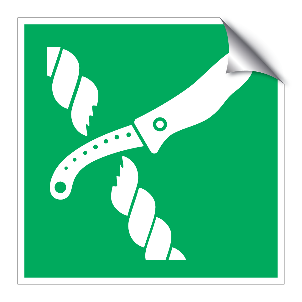 E035 Couteau de radeau de sauvetage