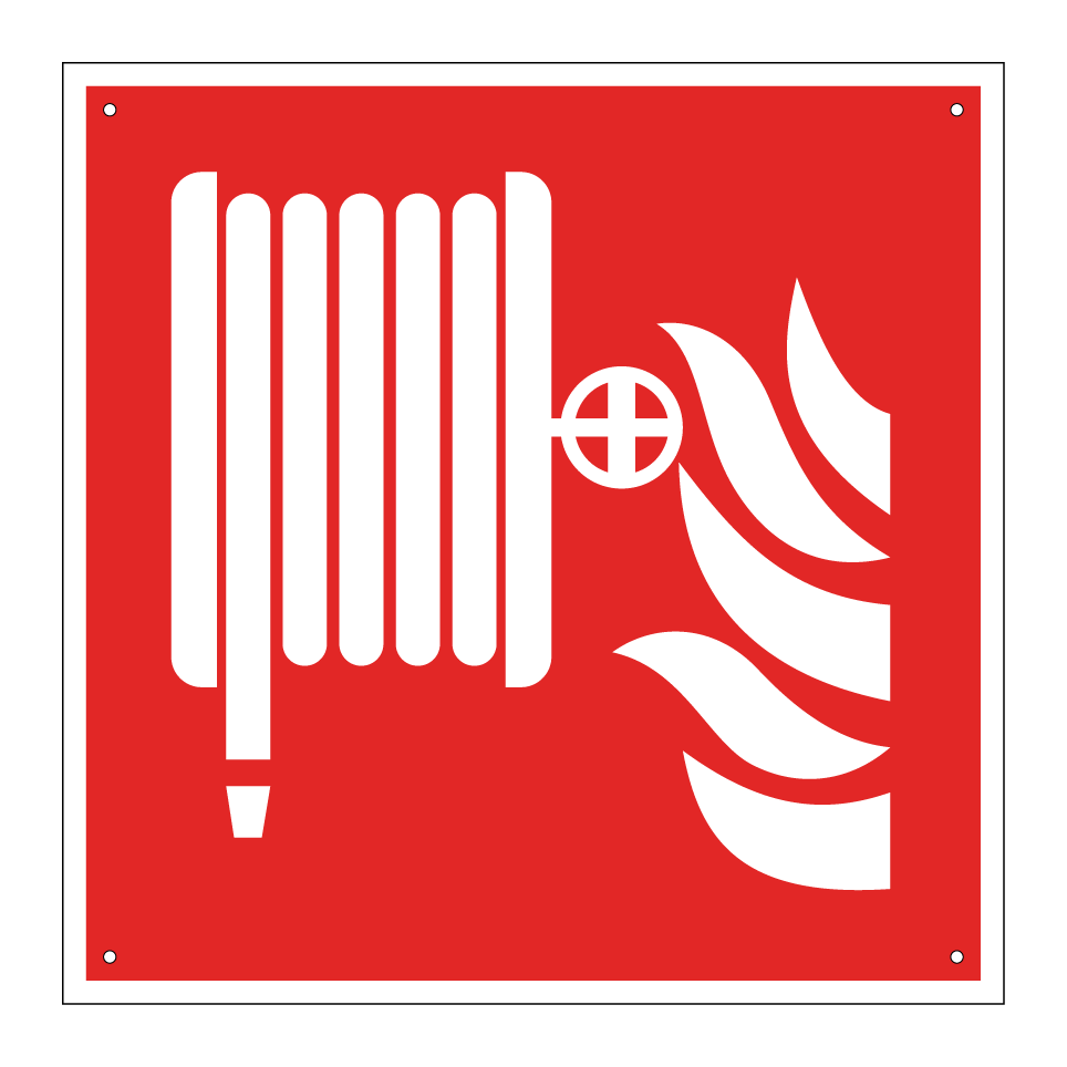 F002 Robinet d'incendie armé (lance incendie)