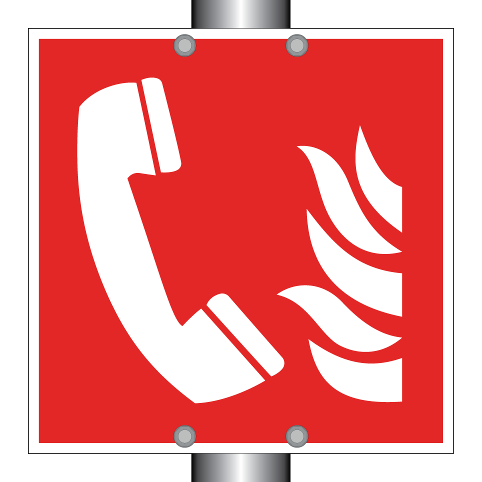 F006 Téléphone à utiliser en cas d'incendie