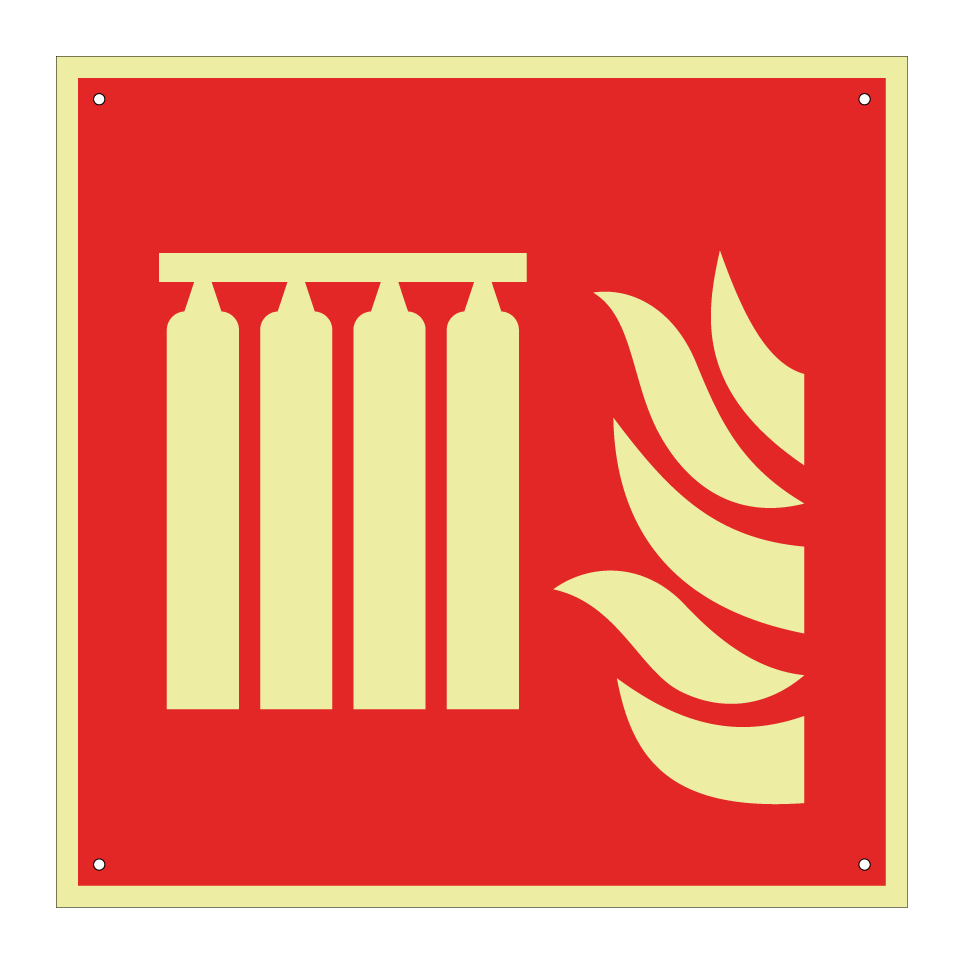 F008 Batterie fixe d'extinction d'incendie