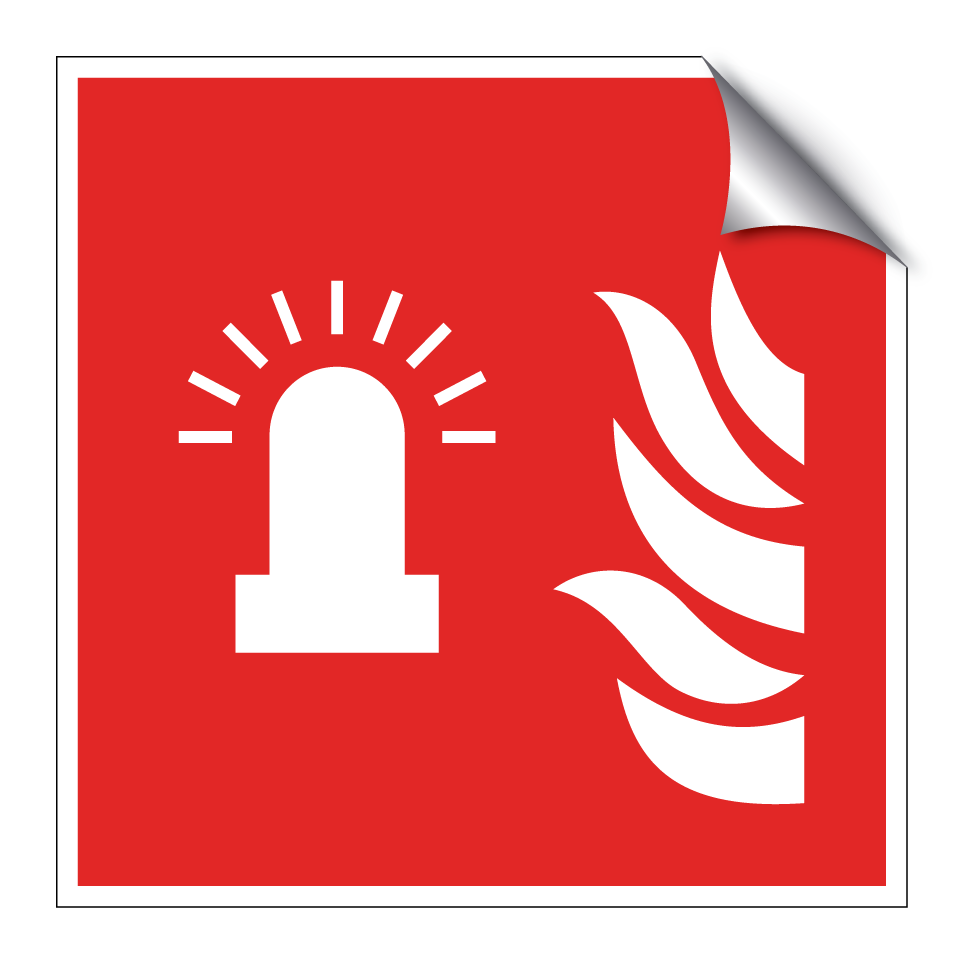 F018 Lumière clignotante d'alarme incendie