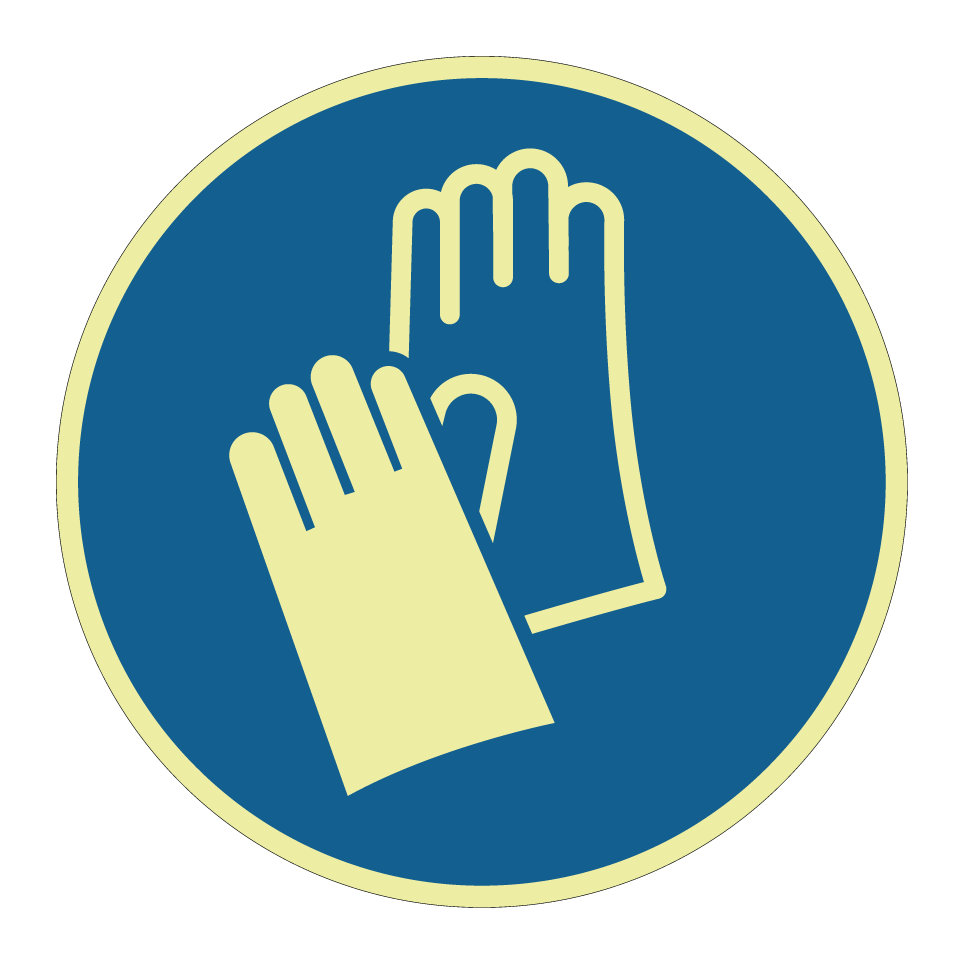 M009 Protection obligatoire des mains (gants de protection)