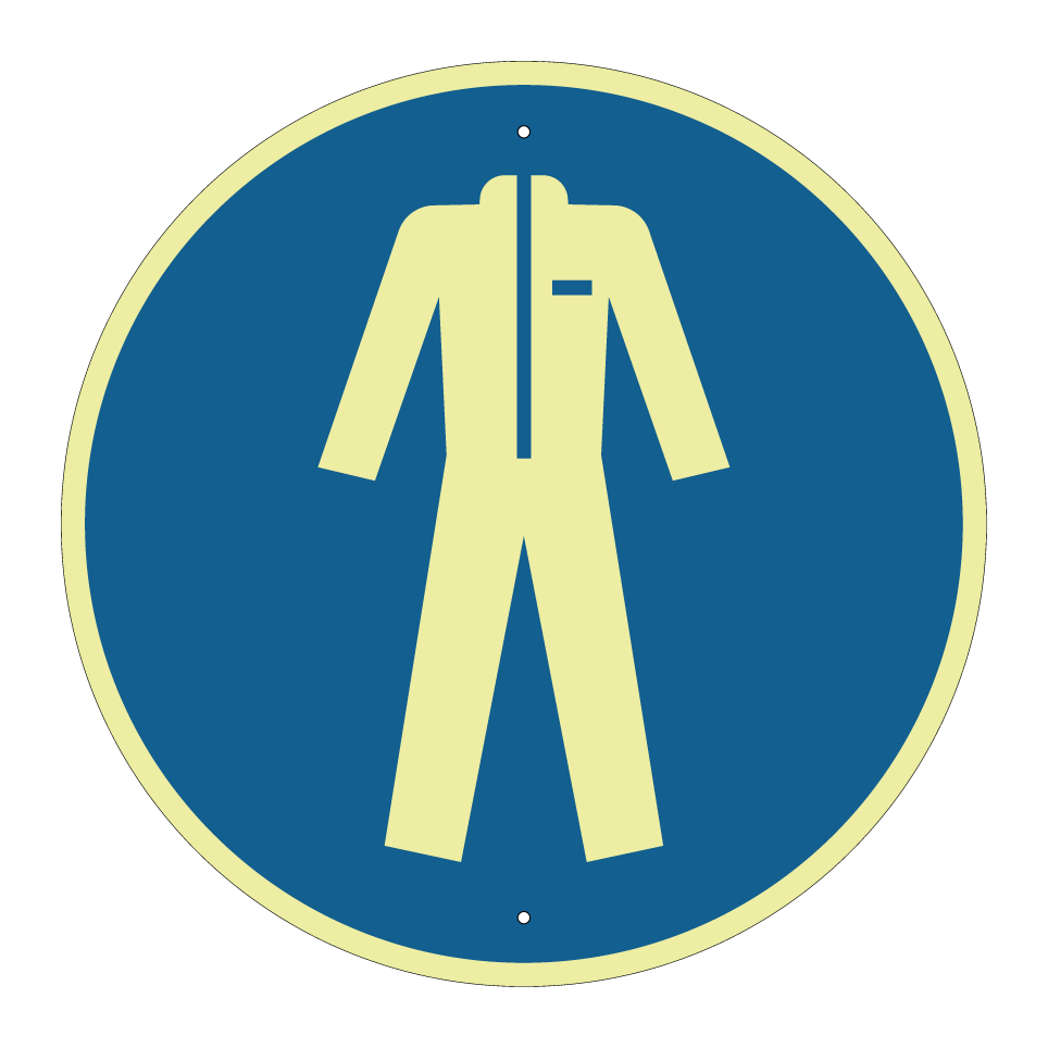 M010 Protection obligatoire du corps (vêtements de protection)