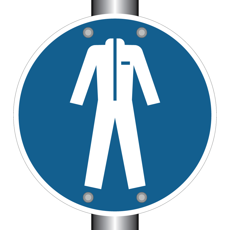 M010 Protection obligatoire du corps (vêtements de protection)