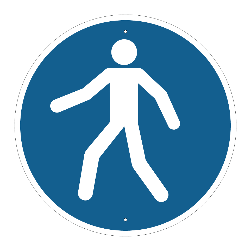 M024 Utiliser le passage (passage obligatoire pour piétons)