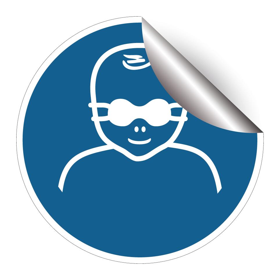 M025 Protection opaque obligatoire des yeux pour les enfants en bas âge