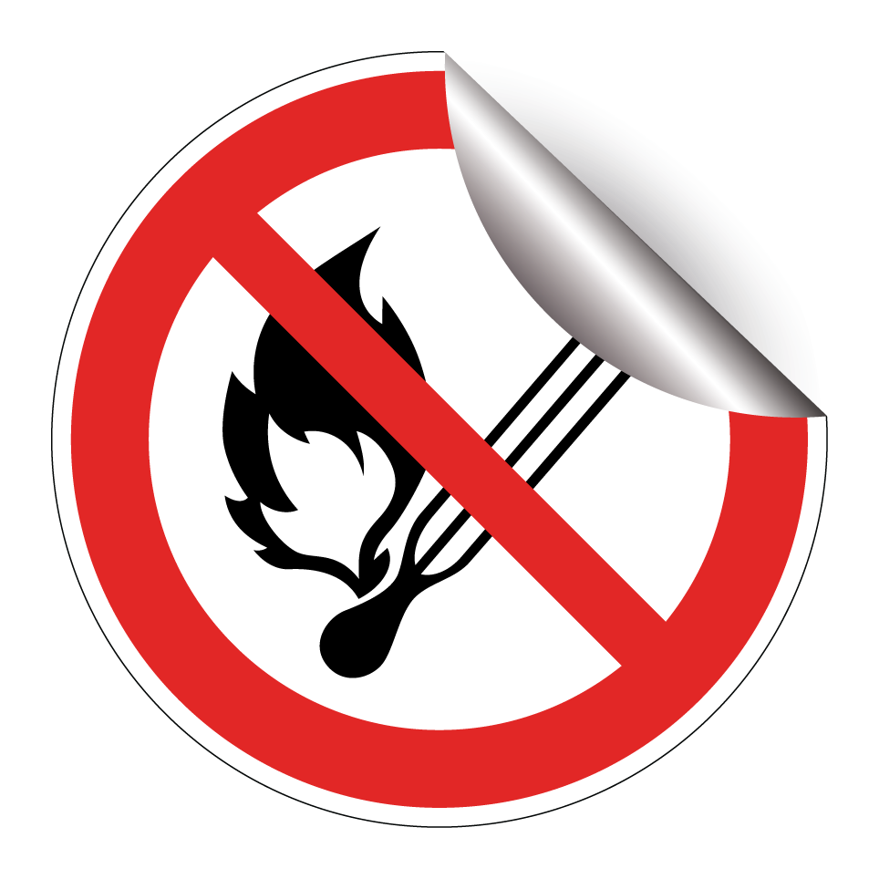 P003 Flammes nues interdites