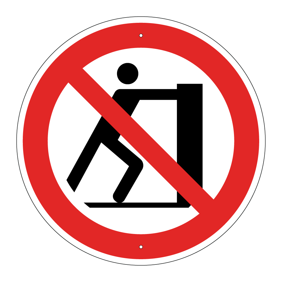 P017 Interdiction de pousser
