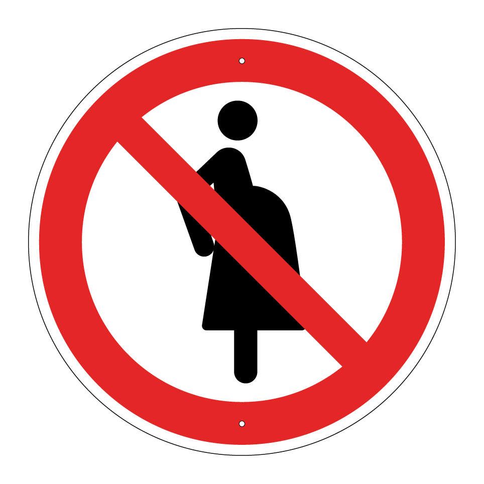 P042 Déconseillé aux femmes enceintes