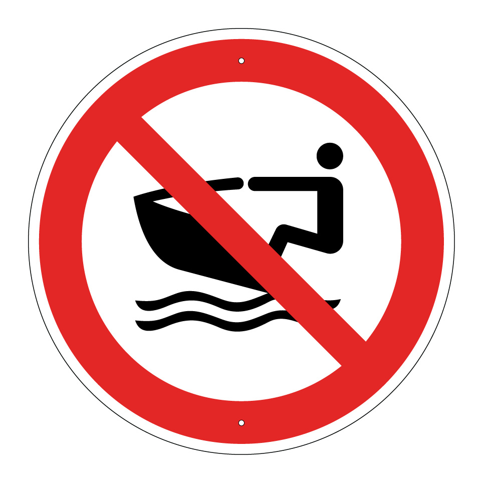 P057 Interdiction d'utiliser des véhicules nautiques à moteur