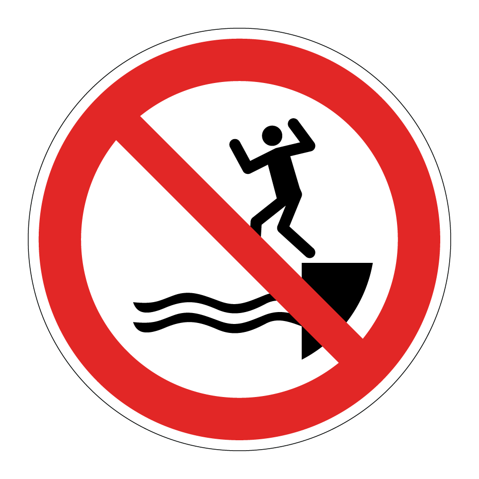 P061 Ne pas sauter dans l'eau