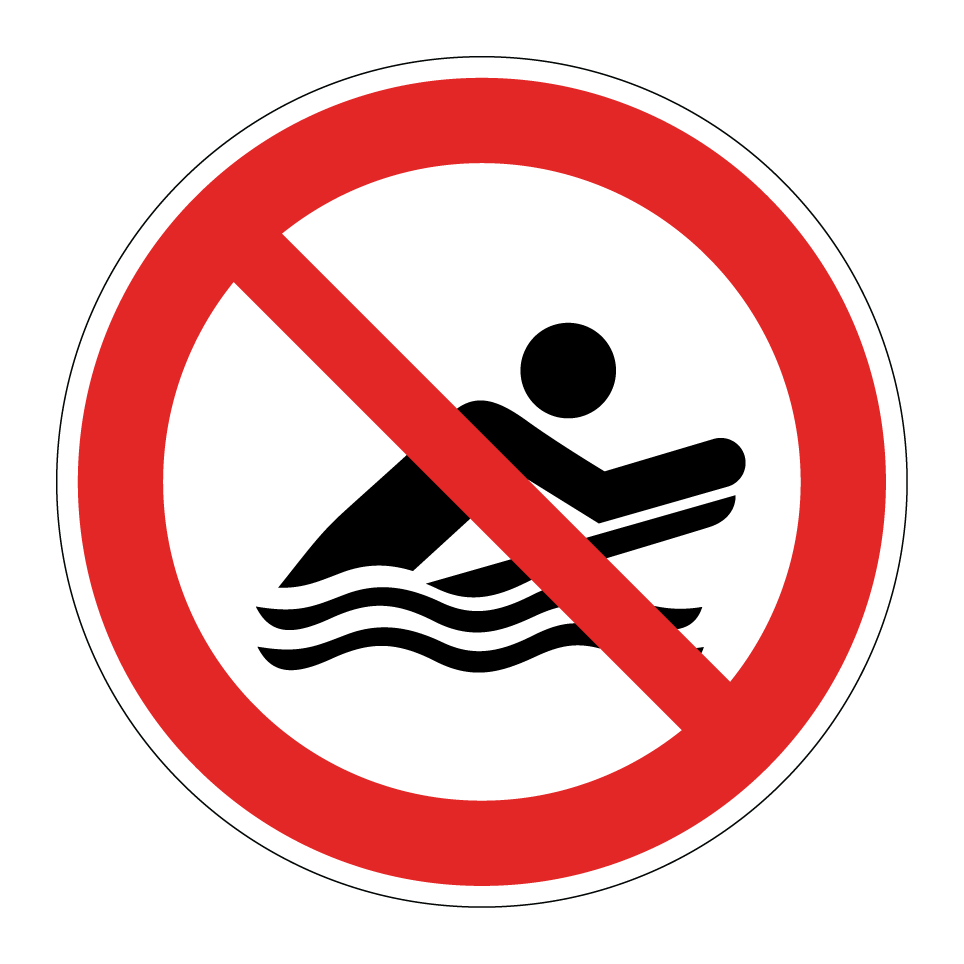 P063 Interdiction de faire du bodyboard