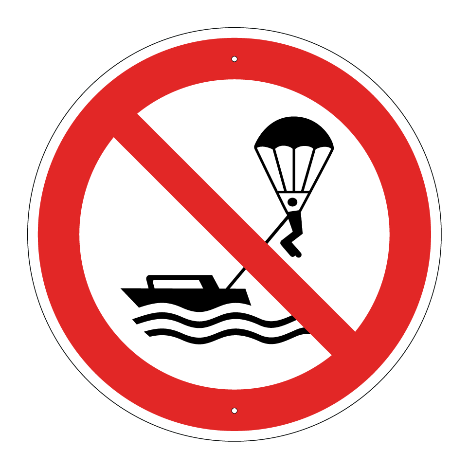 P066 Parachute ascensionnel interdit