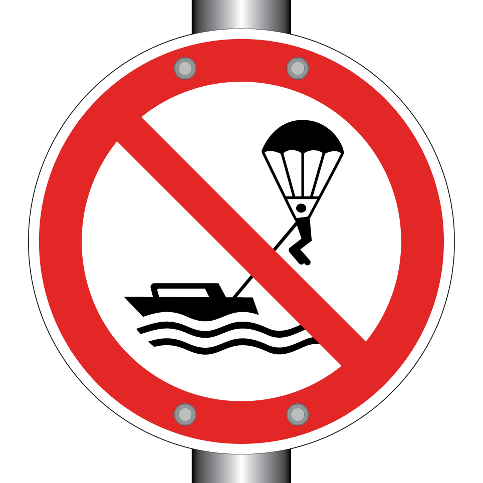 P066 Parachute ascensionnel interdit