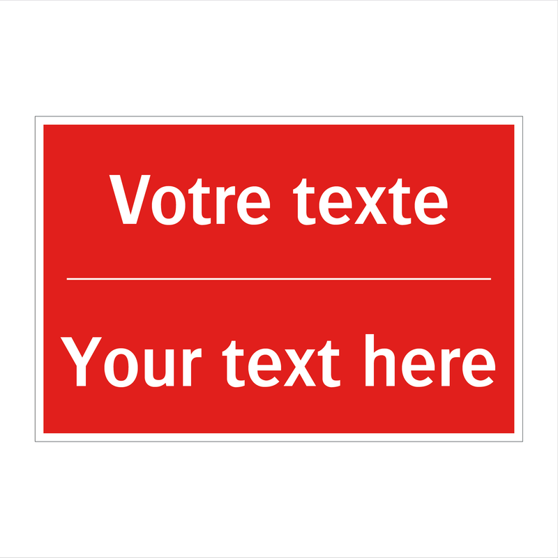 Créer un panneau incendie