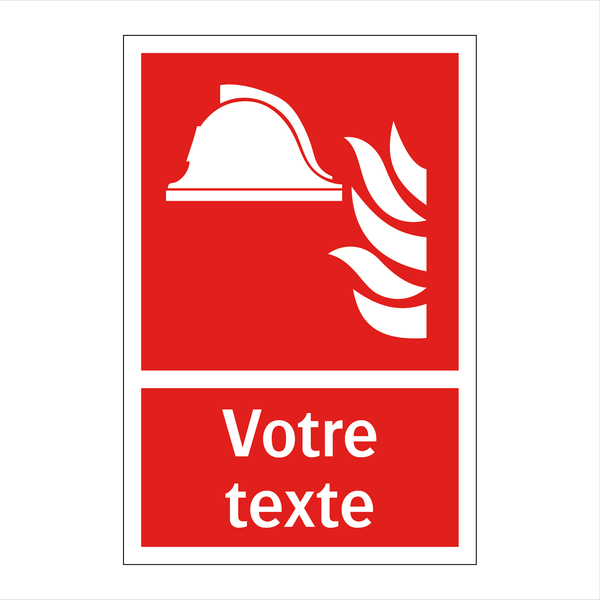 Créer un panneau incendie