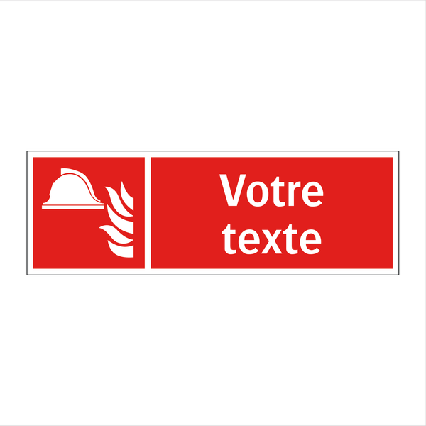 Créer un panneau incendie
