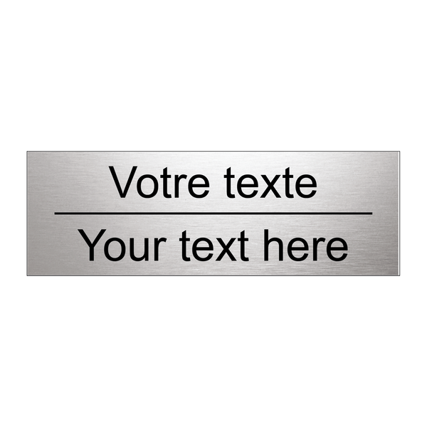 Créer un panneau d'information