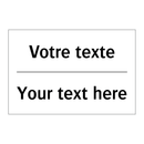 Créer un panneau d'interdiction