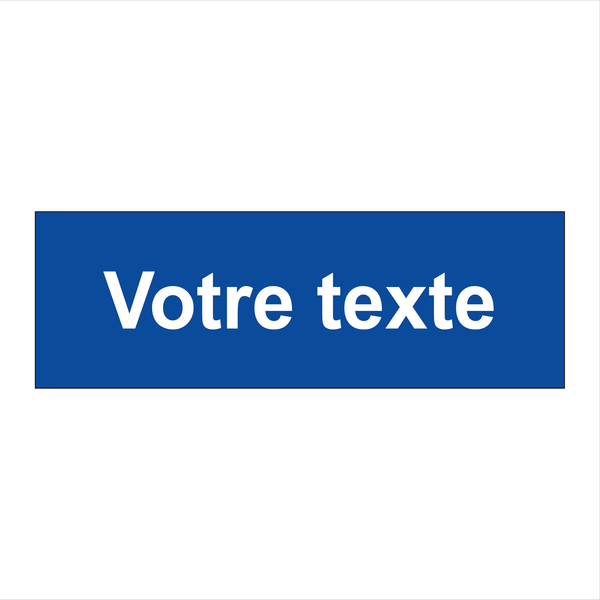 Créer un panneau de stationnement
