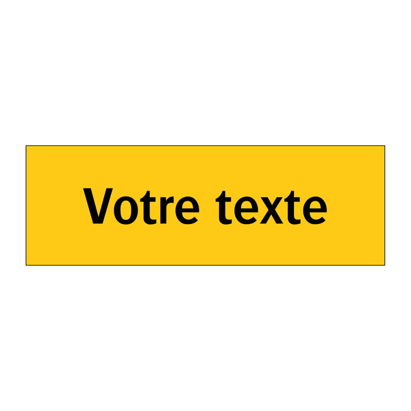 Créer un panneau d'avertissement