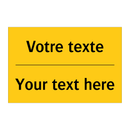 Créer un panneau d'avertissement