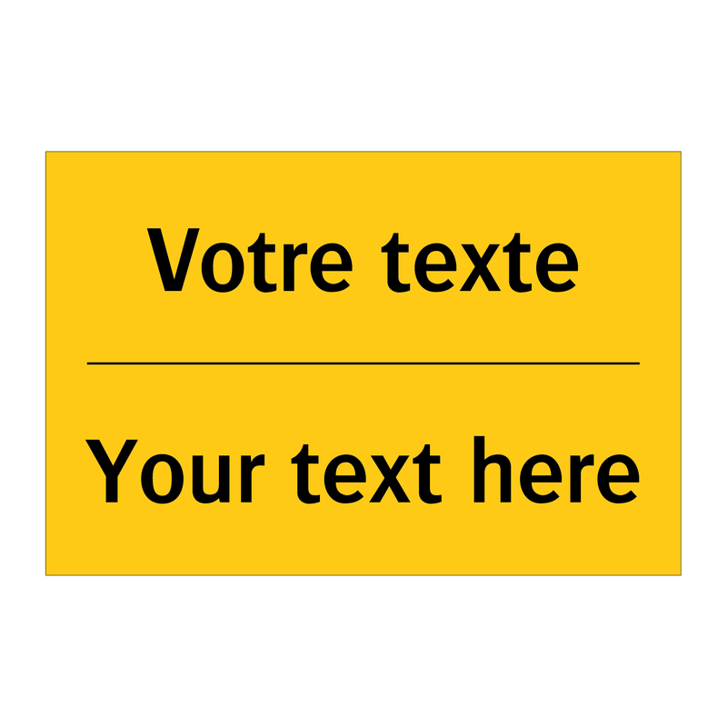 Créer un panneau d'avertissement
