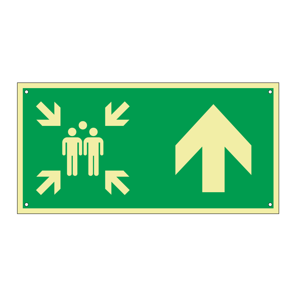 Point de rassemblement vers le haut