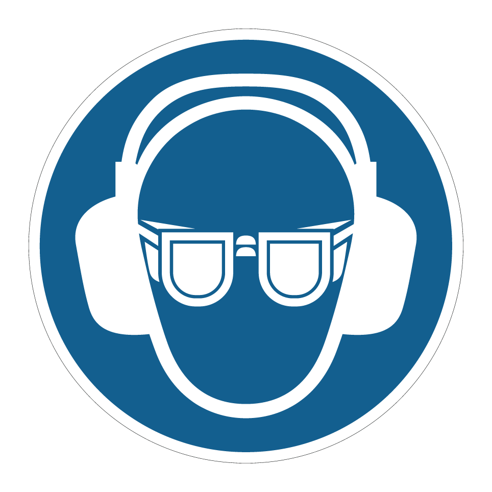 Porter une protection auditive et oculaire