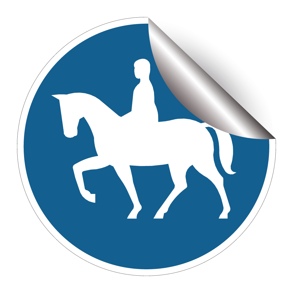 Équitation autorisée
