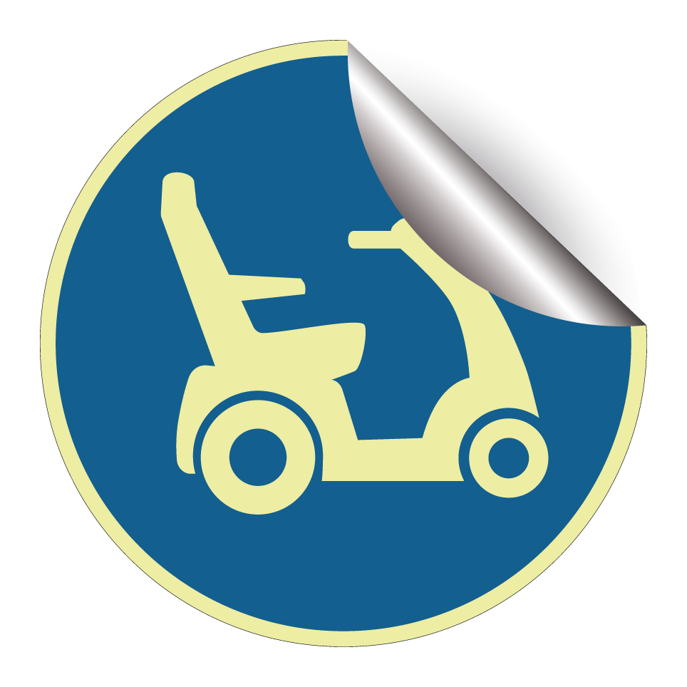Scooter de mobilité autorisé