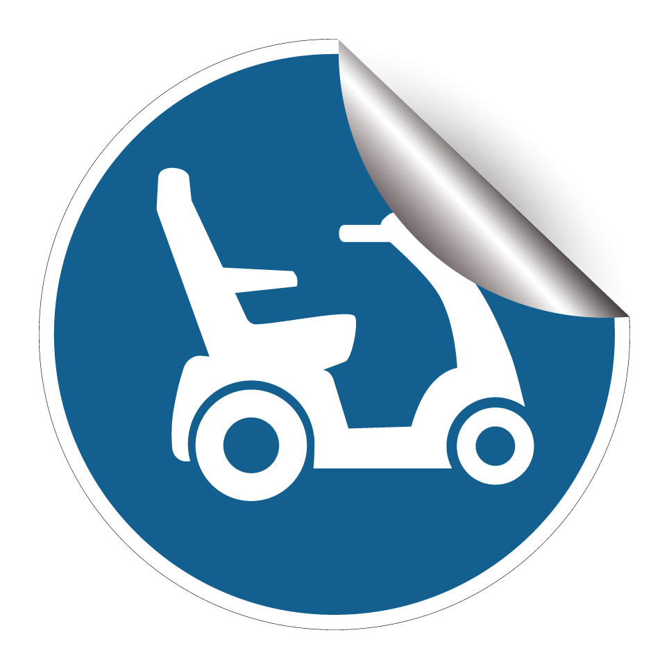Scooter de mobilité autorisé