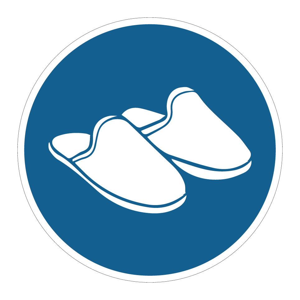 Chaussons obligatoires