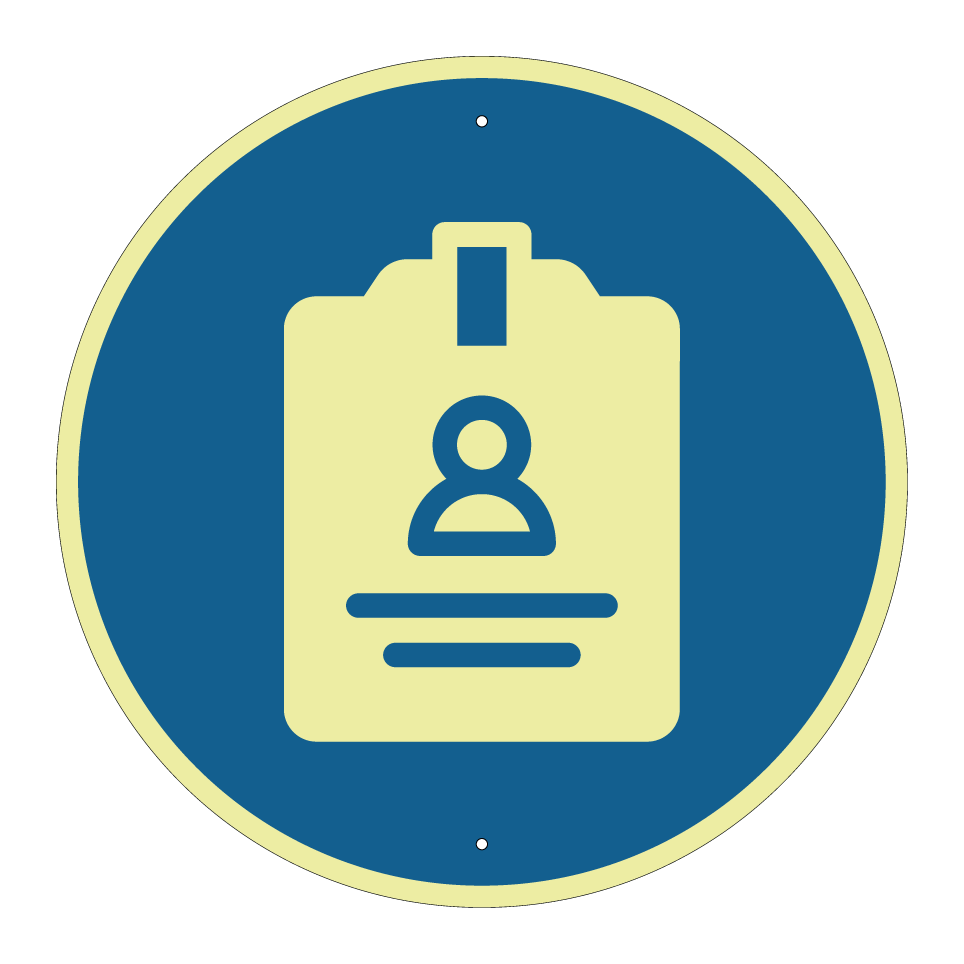 Badge d'identification requis