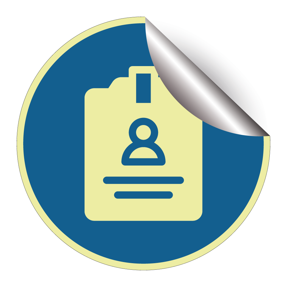 Badge d'identification requis