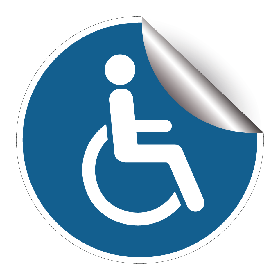 Accessible en fauteuil roulant