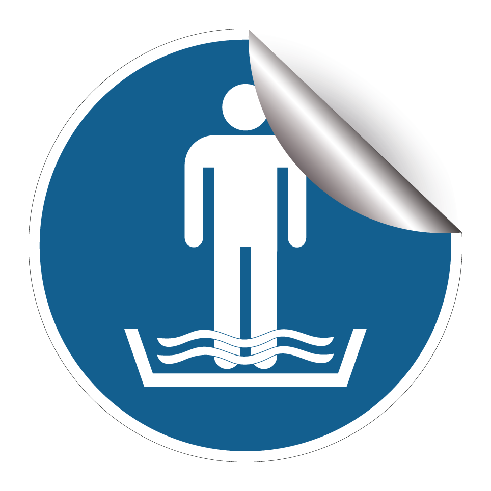 Bain de pieds obligatoire