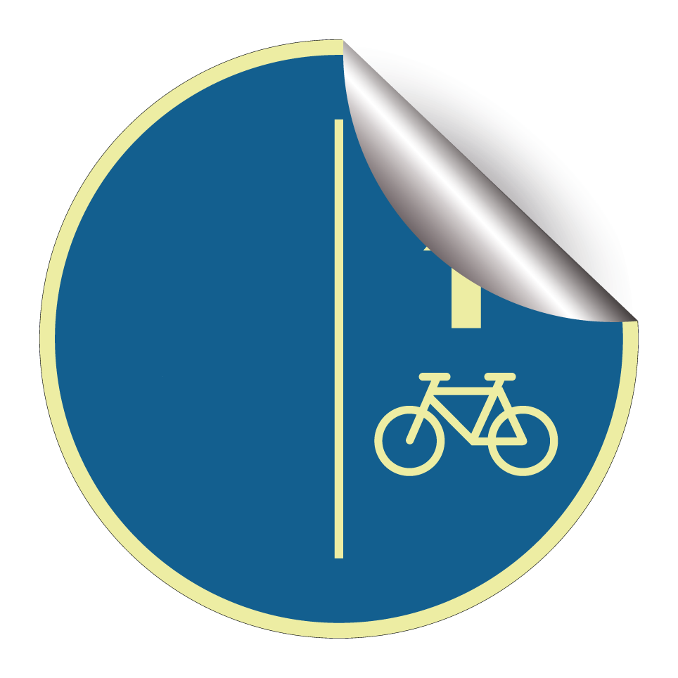 Cyclistes, restez à droite