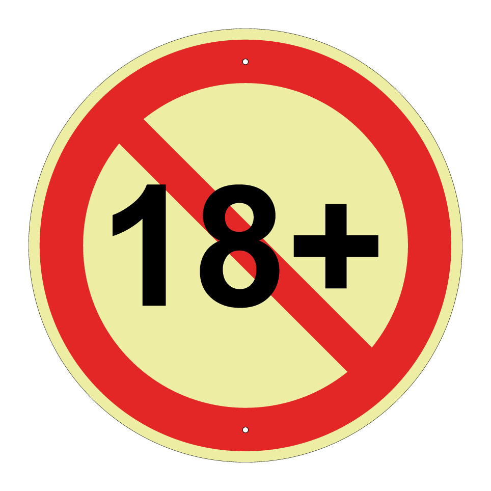 Interdit aux moins de 18 ans
