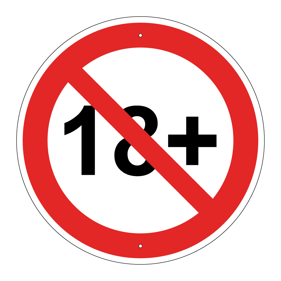 Interdit aux moins de 18 ans