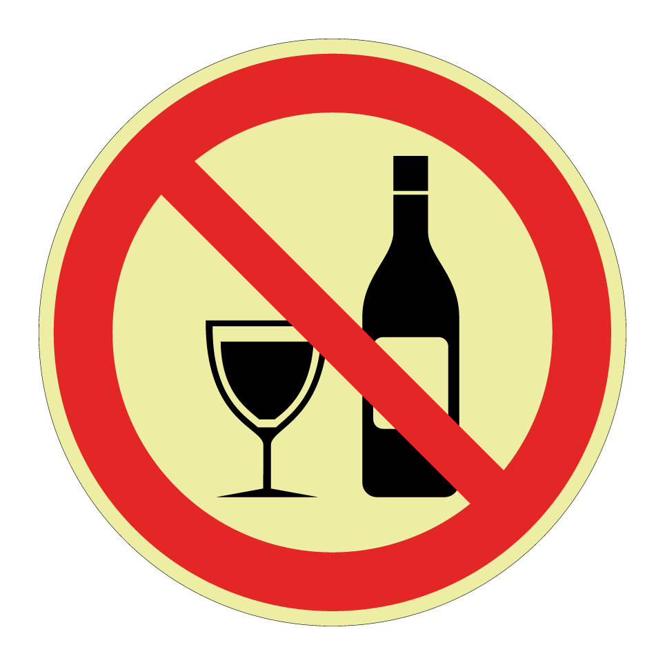 Pas d’alcool