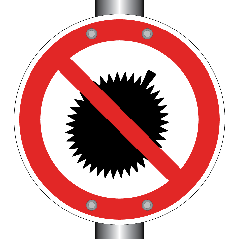Durian interdit
